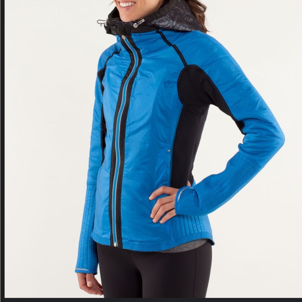 Lululemon- Women's Blue and Black Jacket